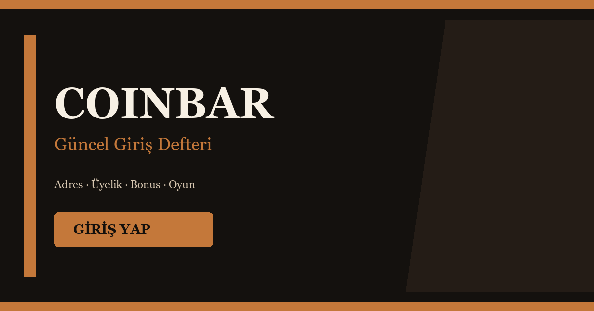 Coinbar current login cover